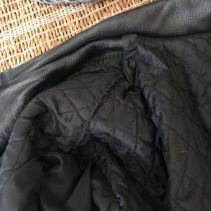 Genuine Wilson Leather biker jacket sz M